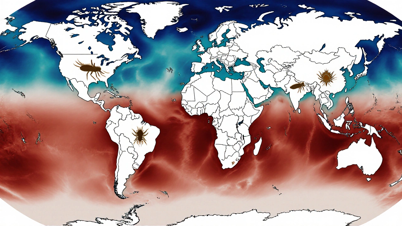 How Climate Change May Influence the Spread of Skin‑Dwelling Parasites