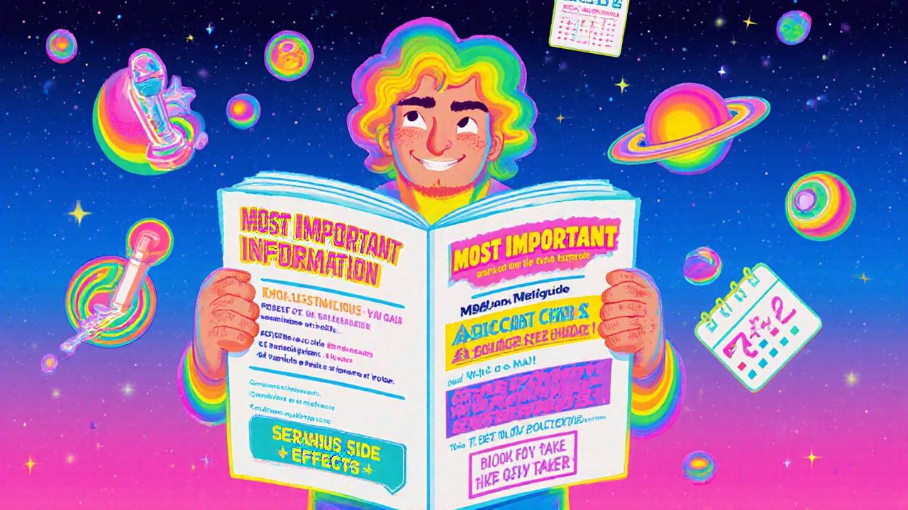 How to Read Medication Guides for Risk and Monitoring Advice