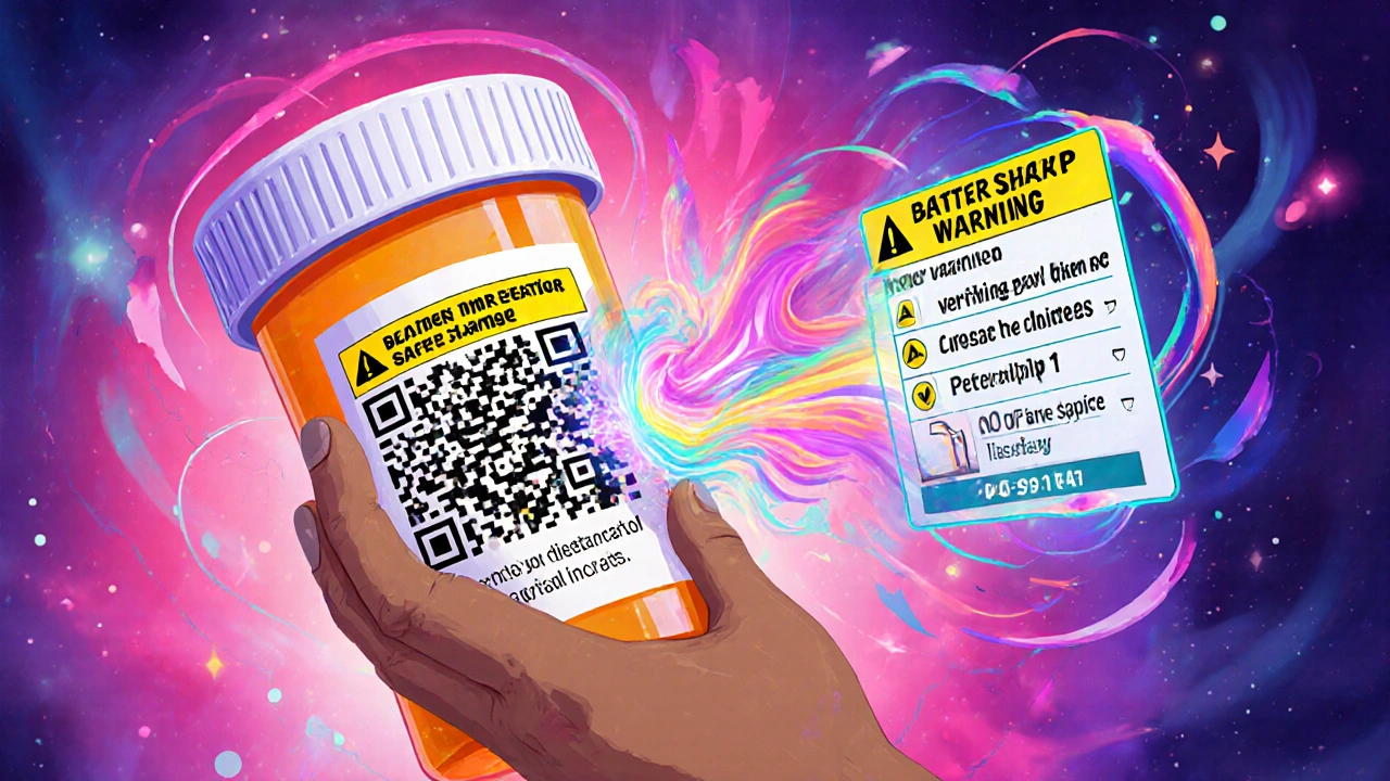 QR Codes on Drug Labels: Real-Time Safety Updates