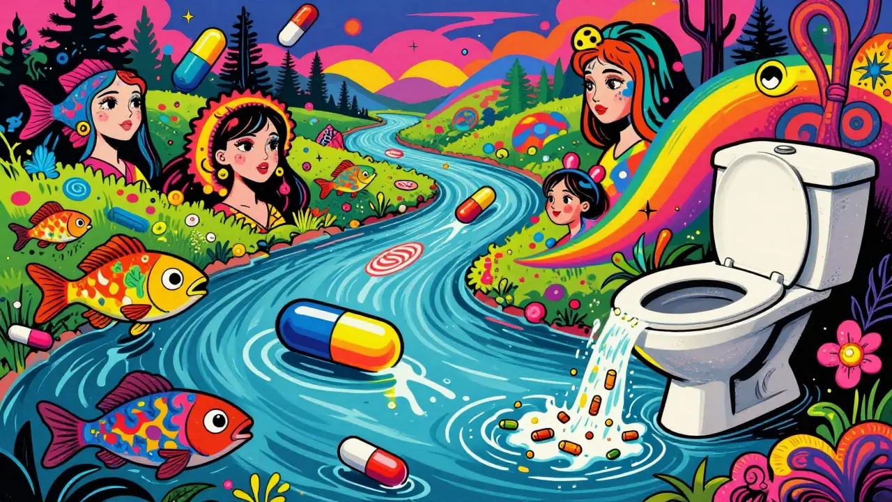 Environmental Impact of Flushing Medications and Safe Disposal Alternatives