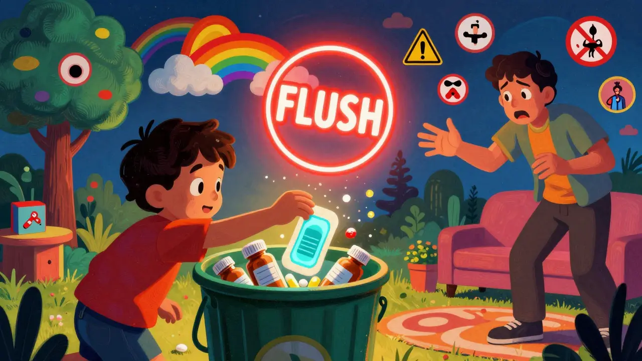 Medications Never to Put in Household Trash: A Safety List